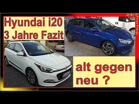 Hyundai i20 ✔ 3 Jahre Praxis Fazit [ alt gegen neu ? ] Hyundai i20 - Kleinwagen Praxis Tipp Review