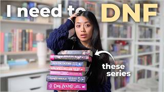 I want to DNF these book series... (let me explain) 👀📚