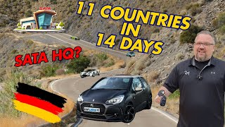 (E 43) Europe Road Trip: My SATA Europe Road Trip - 11 Countries.  2 Weeks. 1 Legendary Brand