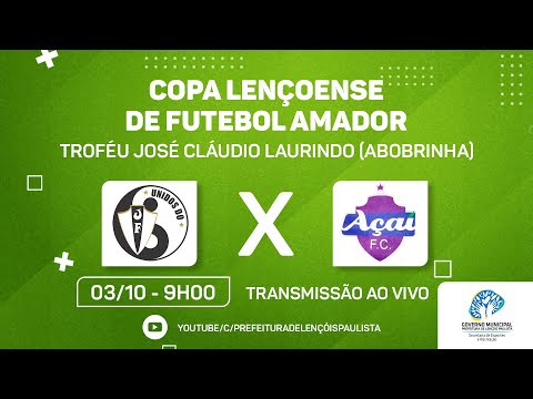 Abertura da Copa Lencoense de Futebol Amador - Troféu José Cláudio Laurindo (Abobrinha)