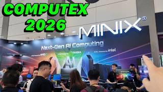 MINIX @ #COMPUTEX2026 | Powerful mini PCs and actually great accessories!