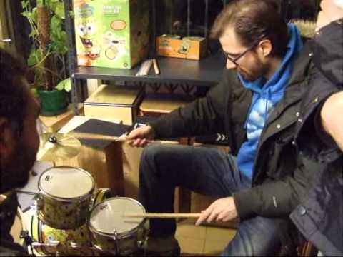 Benny Greb play Spongebob Drums!