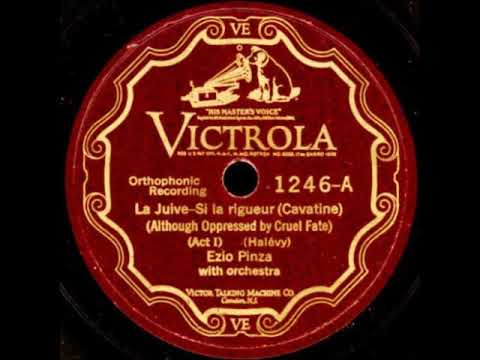 Ezio Pinza - La Juive : Si la rigueur (Cavatine) Halévy