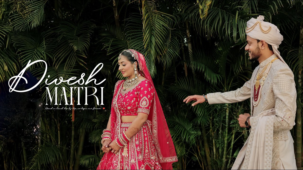 From First Look to Last Dance 💃 Maitri & Divesh’s Wedding Day | BW Shadow | Wedding 2025