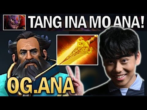 OG.ANA KUNKKA REMATCH VS PINOYS - DOTA 2 GAMEPLAY