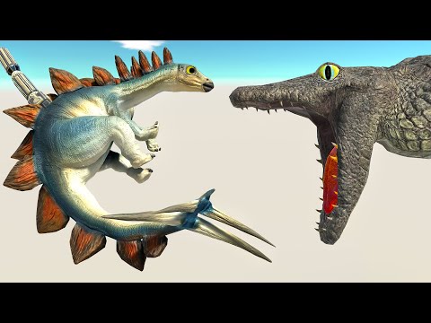 Don't Get Caught by Crocodiles And Save The Giant Goro in ARBS | Animal Revolt Battle Simulator