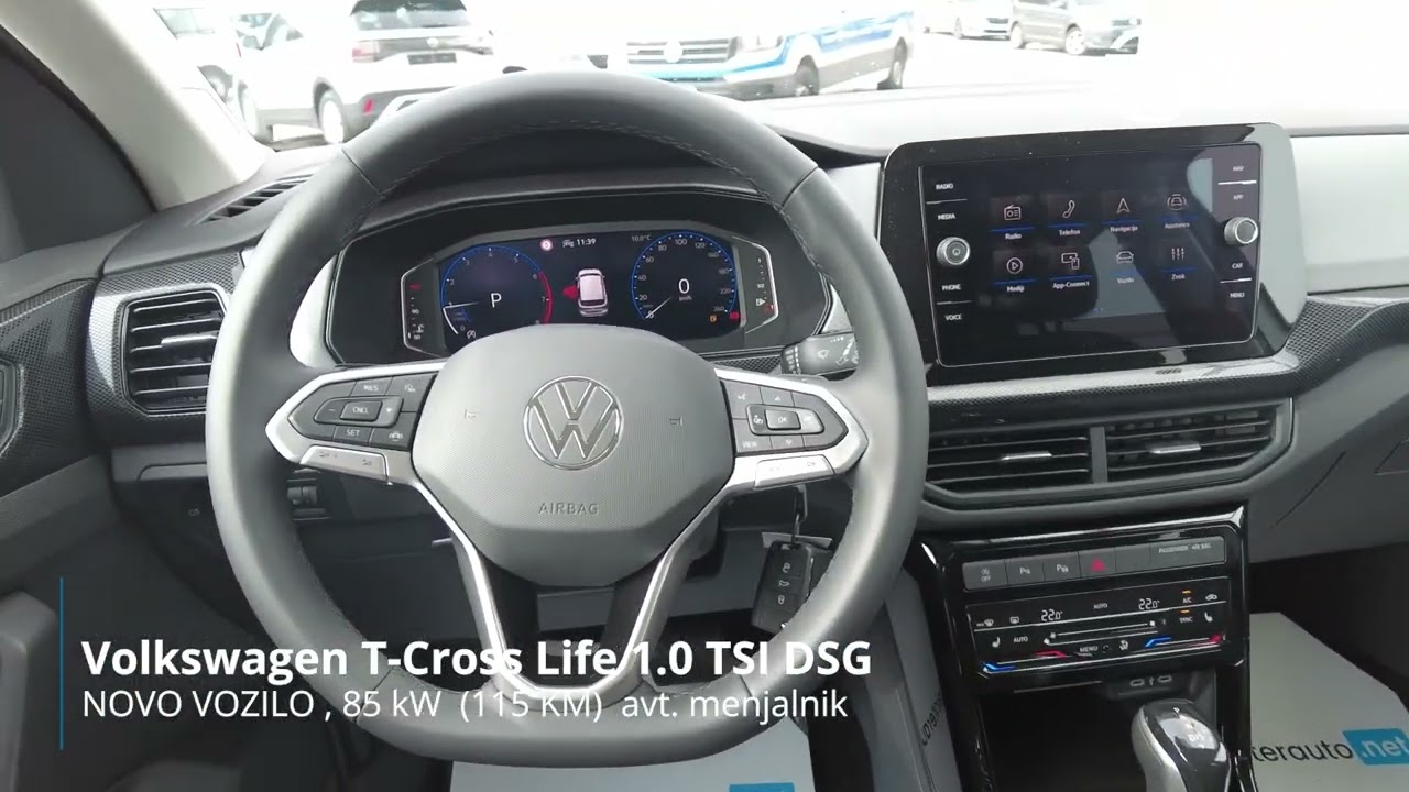 Volkswagen T-Cross Life 1.0 TSI DSG - VOZILO NA ZALOGI