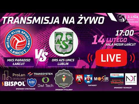 II Liga Siatkówki Kobiet : MKS BISPOL PARADISO ŁAŃCUT - DRS AZS UMCS LUBLIN