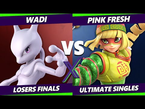 S@X 409 Losers Finals - WaDi (ROB, Mewtwo) Vs. Pink Fresh (Min Min) Smash Ultimate - SSBU