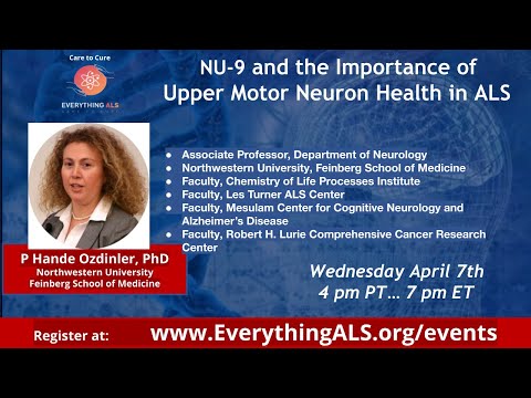 NU-9 and the Importance of Upper Motor Neuron Health in ALS
