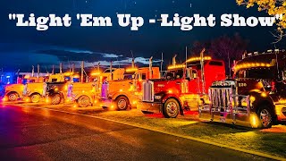 Light 'Em Up - Light Show Great Salt Lake Truck Show 2025
