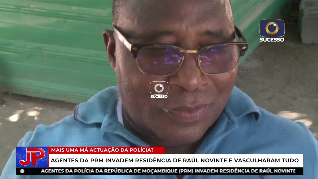 AGENTES DA PRM "VISITAM" RESIDÊNCIA DE RAÚL NOVINTE E FAZEM VASCULHA