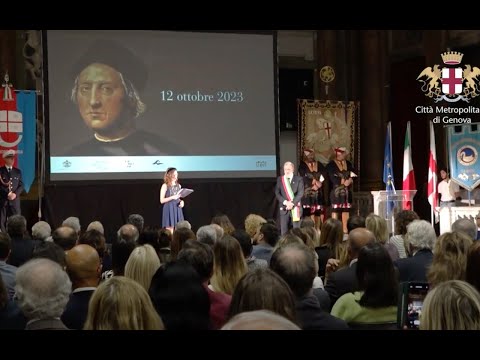 12 de outubro no Palazzo Ducale la cerimonia ufficiale