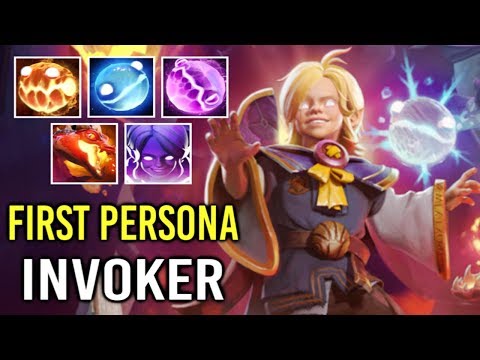 NEW FIRST EVER HERO PERSONA Invoker Young Kid TI9 Most Epic Combo Cataclysm by Abed Dota 2