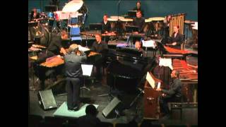 Percussion Symphony, Movement II by Charles Wuorinen - Peter Jarvis, Conductor