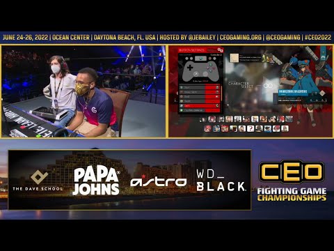 CEO 2022 GUILTY GEAR STRIVE TOP 8 - CGL K7 SHOWOFF vs EXCEDRIN SOLSTICE