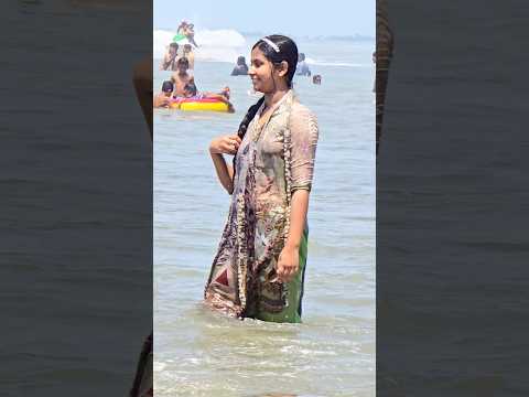 New shorts video Swimming Cox,s bazar sea beach #shortfeed #beach #shortvideo #shorts #viralvideo