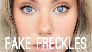 HOW TO FAKE Freckles & Sunkissed Skin // Makeup Tutorial