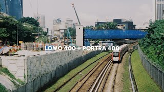 Street Photography with Lomo 400 and Portra 400 (Canon AE-1/EOS 1N)