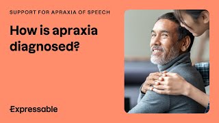 How is apraxia diagnosed?