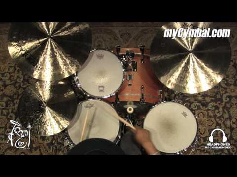 Istanbul Agop 15" Signature Mantra Hi Hat Cymbals - 1014/1166g - Terence Clark (MTH15-1050216H)