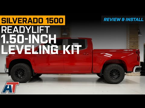2019-2026 Silverado 1500 ReadyLIFT 1.50-Inch Front Leveling Kit Review & Install