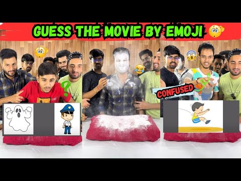 Funny Guess The Movie By Emojis Challenge 😂 #funnygame #challenge | Sahil Khan & Team | #movies #fun