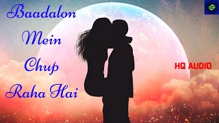 Baadalon Mein Chup Raha Hai | 🎧320 kbps hq audio | 4K animated | Kumar Sanu  &amp; Alka | Pooja Bhatt