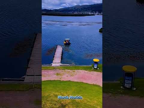desde la laguna de Colta Riobamba Ecuador