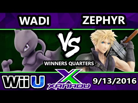 S@X 167 - Zephyr (Cloud) Vs. SS | WaDi (Mewtwp) SSB4 Winners Quarters- Smash Wii U - Smash 4