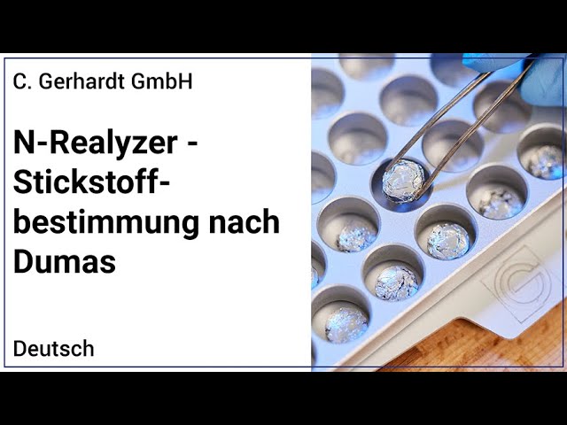 Stickstoff- und Proteinbestimmung nach der Dumas-Methode