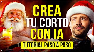 Cómo hacer un CORTOMETRAJE con IA 🚀 Tutorial para crear tu película