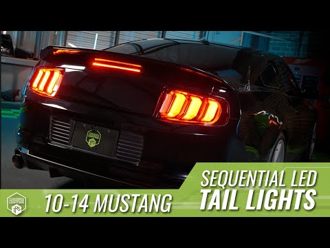 The Best & Brightest LED Taillight Upgrade for the 2010 - 2014 Ford Mustang