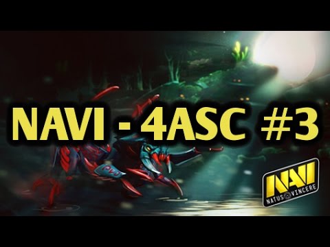 [EPIC] NAVI vs 4ASC (4 Anchors) Highlights The International 5 Game 3