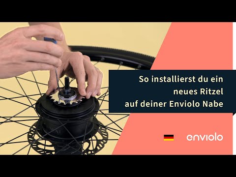 So installierst du ein neues Ritzel auf deiner Enviolo Nabe.