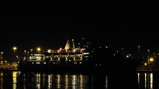 "Boudicca", "Balmoral" & "Marco Polo" depart from Southampton Docks - 05/01/2016