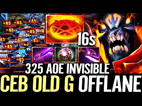 🔥 OLD G CEB Doom World Best Offlane — Aghanim + Octarine Core 325 AOE Invisible META Dota 2 Pro