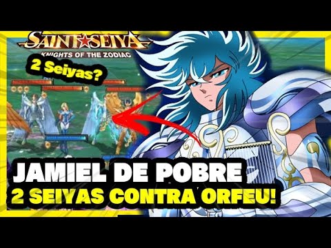 DESTRUINDO COM O ORFEU E MU NO NOVO JAMIEL | SAINT SEIYA AWAKENING