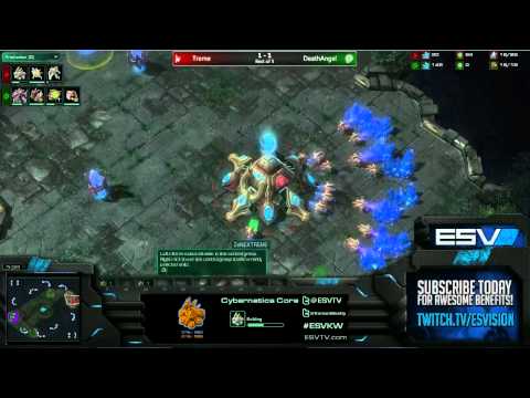 ESV Korean Weekly Season 3 - Week 1 Day 1 - ZeNEX'TREME[P] VS DeathAngel[Z] - Game 3
