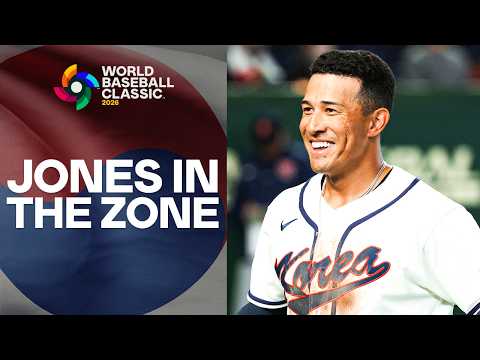 Jahmai Jones clubs the 4th home run of the game for Team Korea! 🇰🇷 World Baseball Classic Highlights