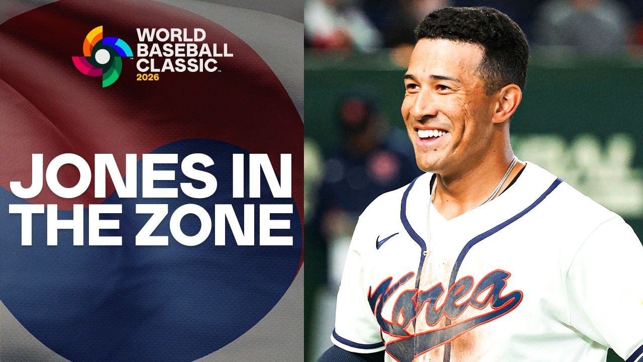 Jahmai Jones clubs the 4th home run of the game for Team Korea! 🇰🇷 World Baseball Classic Highlights