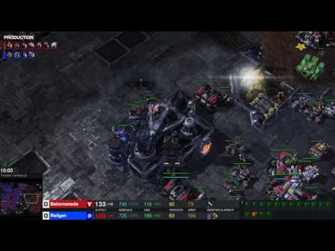 StarCraft 2 - ZvT 3 Rax Reaper vs 3 Roach Opener