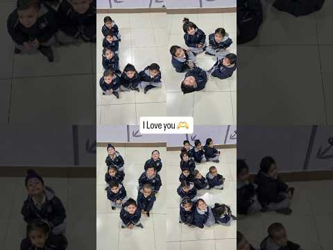 LOVE is all around  when little hearts  come together❤️✨