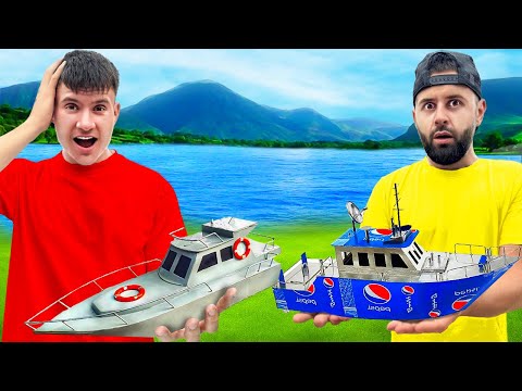 Cine construieste mai bine o Barca cu Motor ! *TEST PE APA*