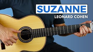 Suzanne (Leonard Cohen) - Guitar Lesson - Six String Fingerpicking