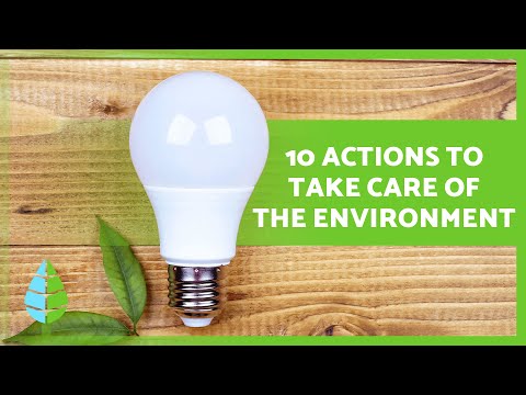 10 ACTIONS to TAKE CARE of the ENVIRONMENT 🌏✅