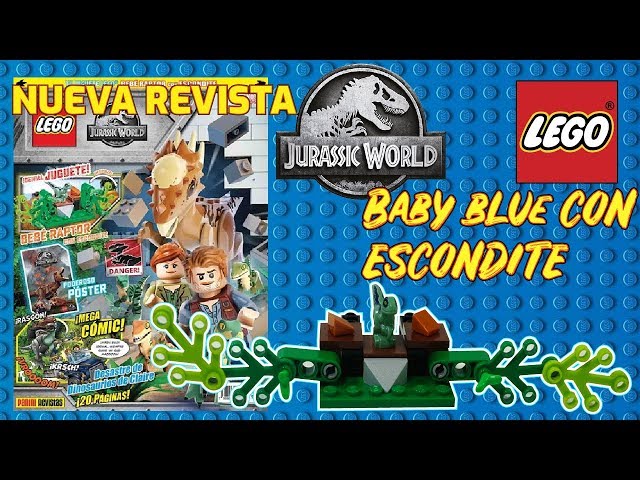 Vídeo relacionado con Blue Ocean Lego Jurassic World Magazin - Cuaderno especial con edición limitada para bebé y nido