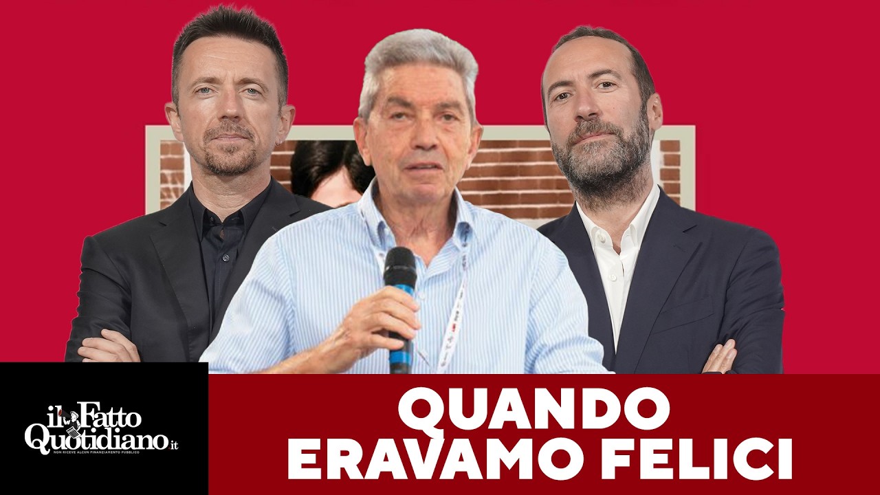 Quando eravamo felici. La diretta con Antonio Padellaro, Andrea Scanzi e Luca Sommi