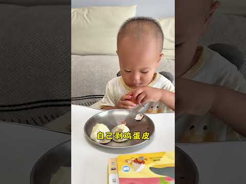 As the music starts, the disciplined Xiaopai always shows up! #independentfeeding