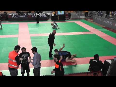 IBJJF open roma 2016 Jacopo ridolfi (ITA) vs Andras Szucs (HUNG)